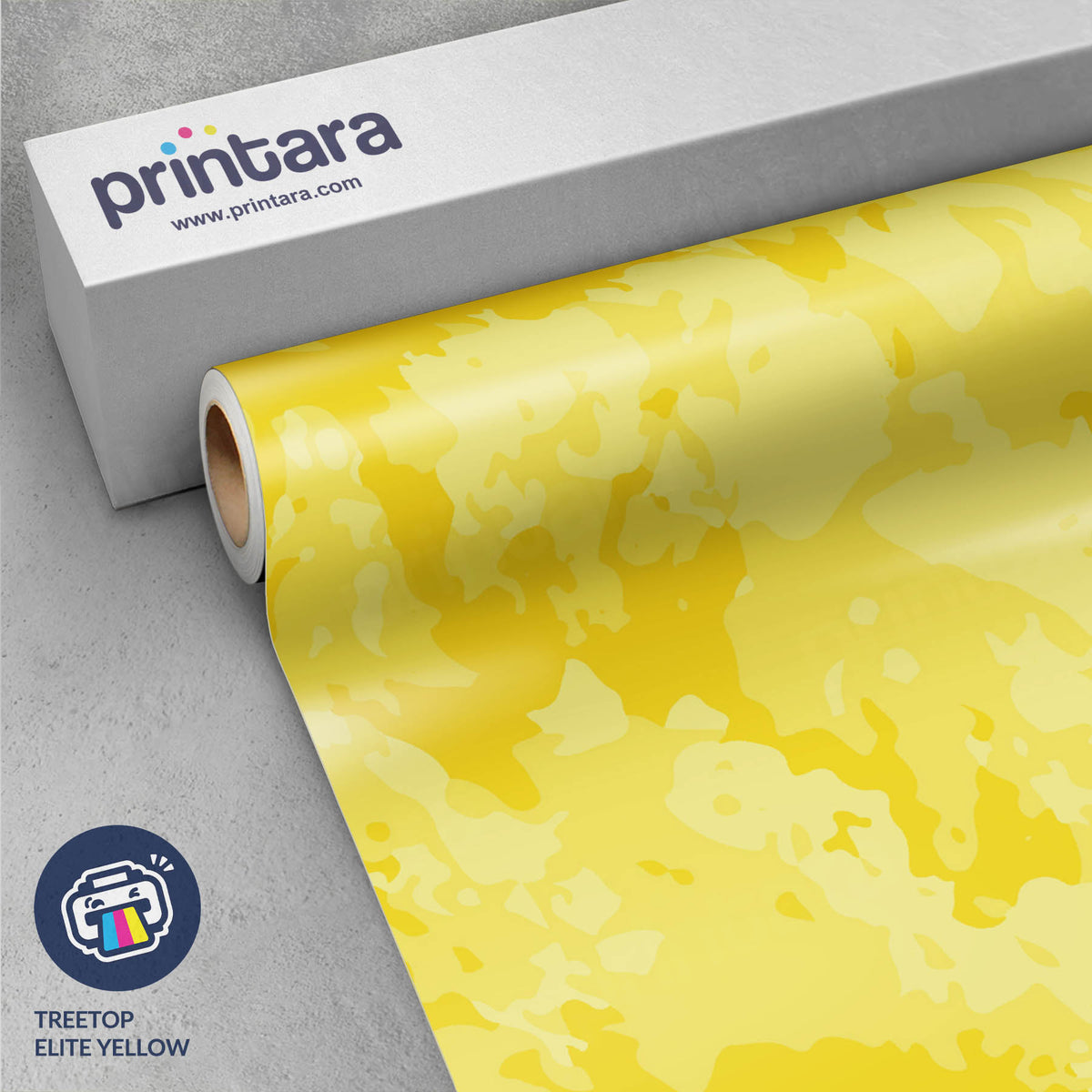 Treetop Elite Yellow Gun Skin Vinyl Wrap