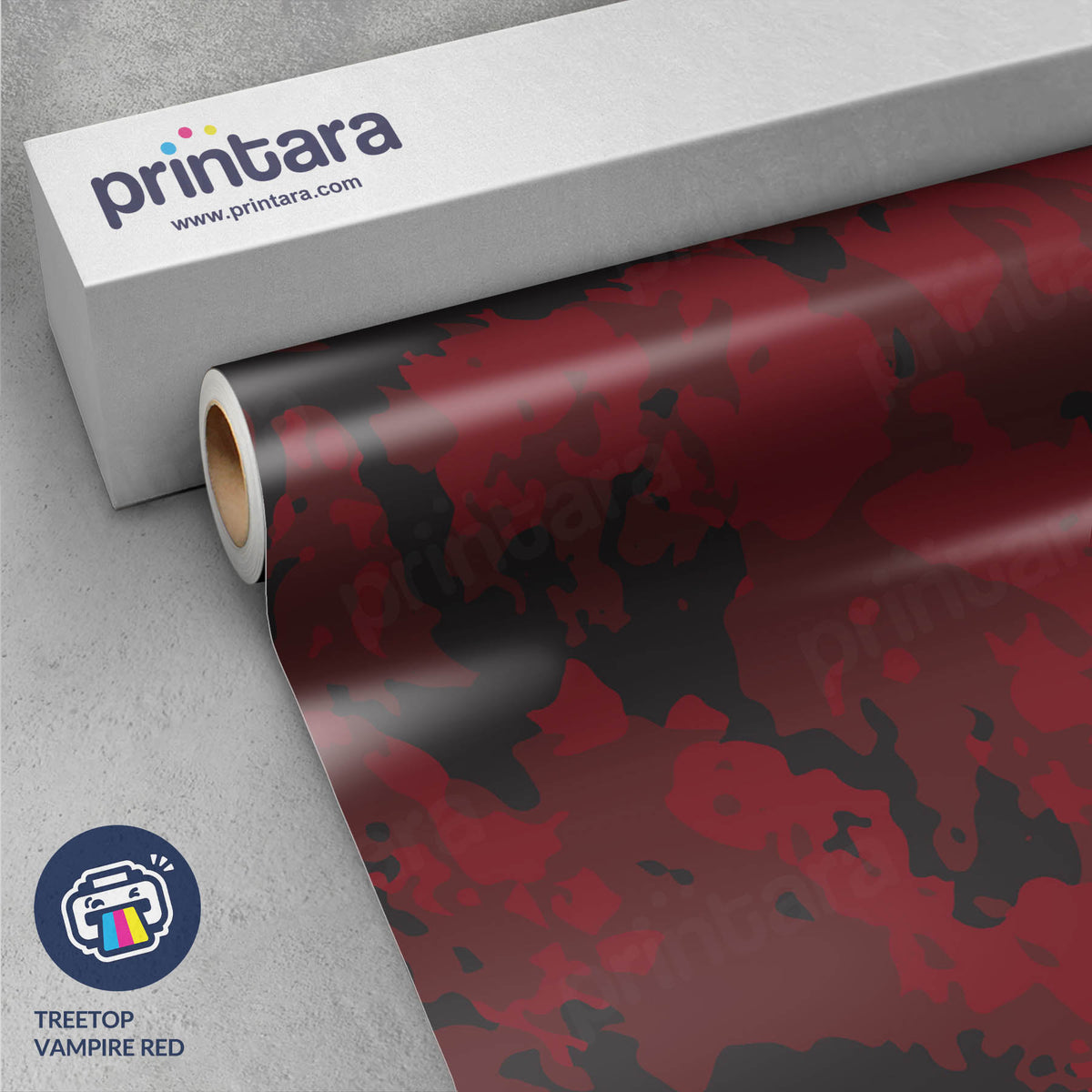 Treetop Vampire Red Gun Skin Vinyl Wrap