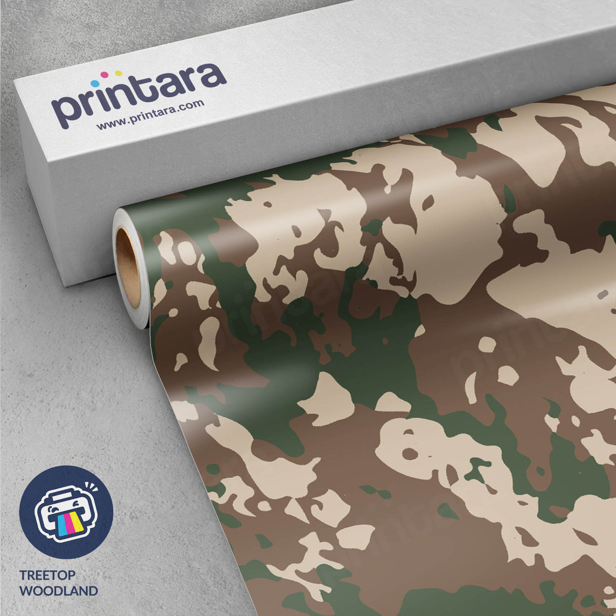 Treetop Woodland Gun Skin Vinyl Wrap