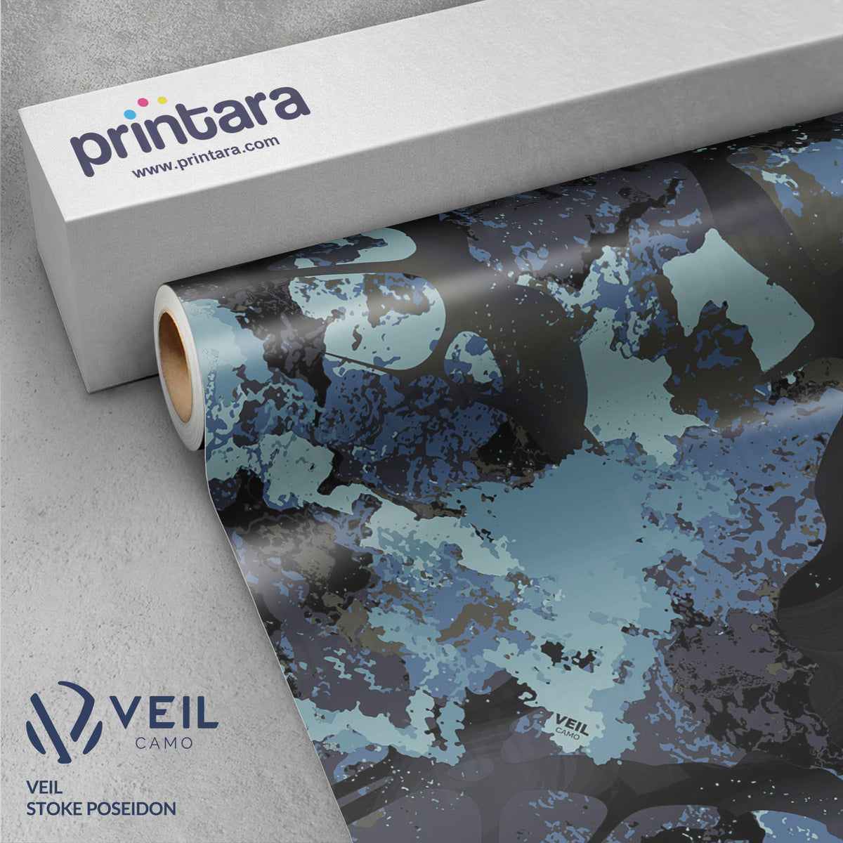 Veil Stoke Poseidon Gun Skin Vinyl Wrap