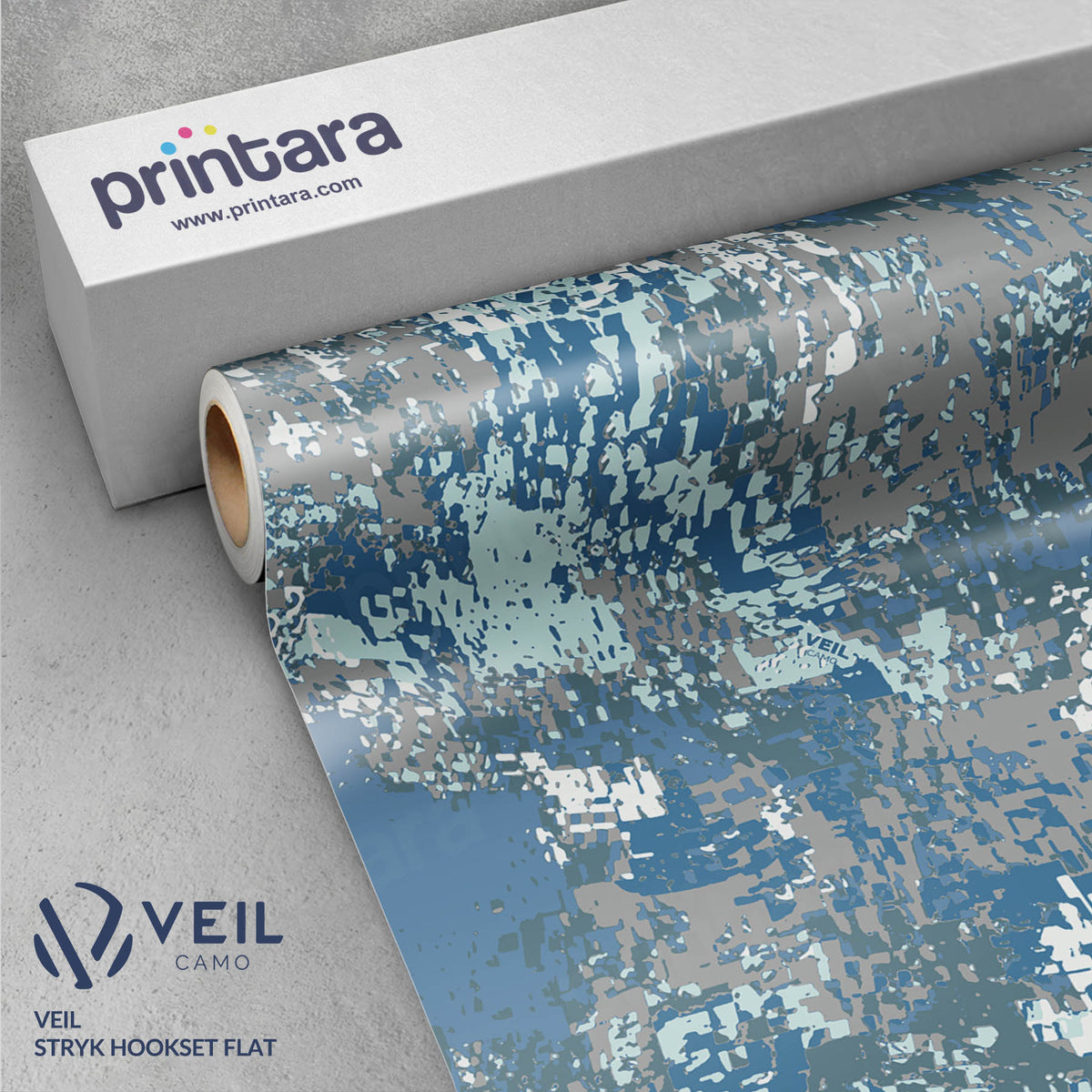 Veil Stryk Hookset Flat Gun Skin Vinyl Wrap