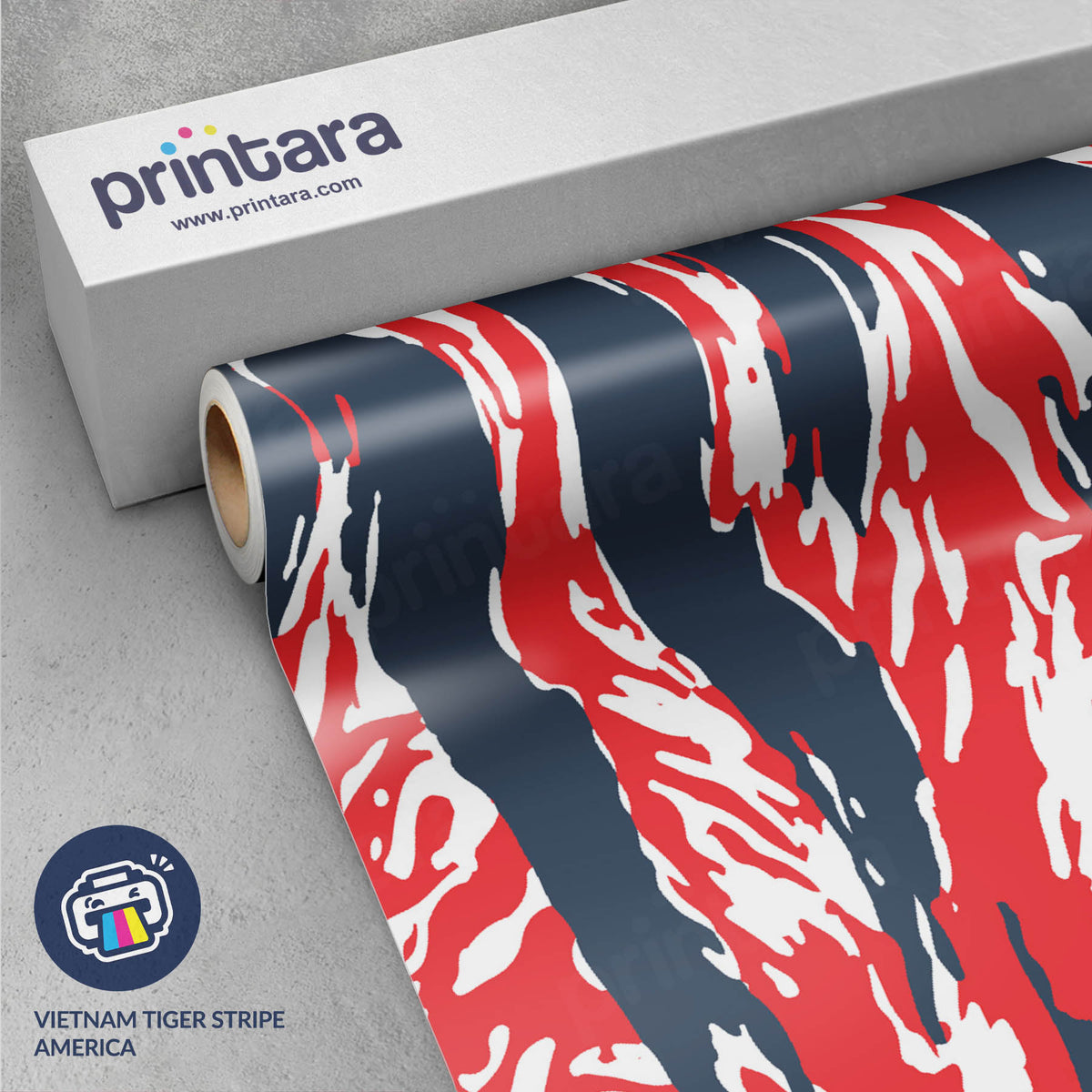 Vietnam Tiger Stripe America Gun Skin Vinyl Wrap