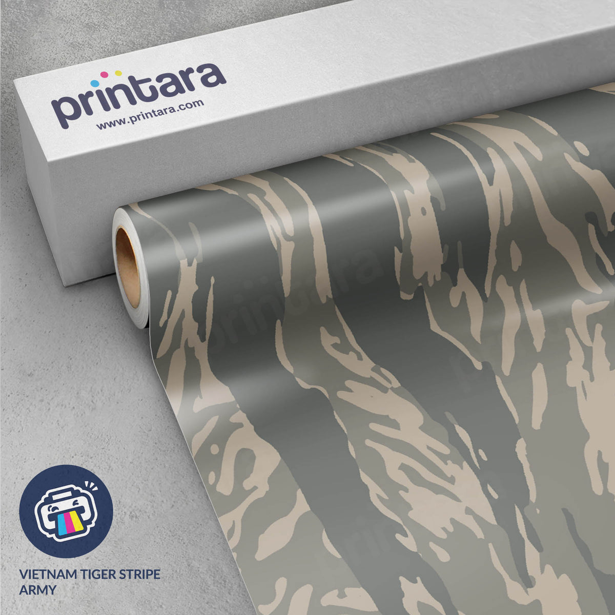 Vietnam Tiger Stripe Army Gun Skin Vinyl Wrap
