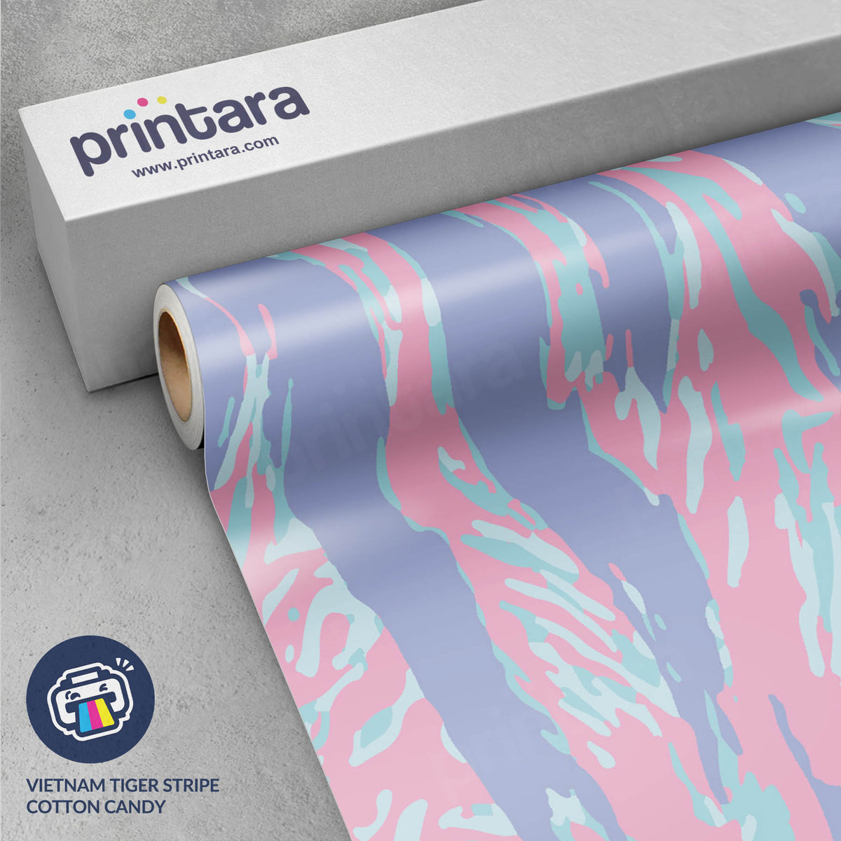 Vietnam Tiger Stripe Cotton Candy Gun Skin Vinyl Wrap
