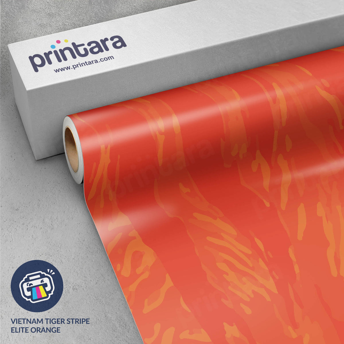 Vietnam Tiger Stripe Elite Orange Gun Skin Vinyl Wrap