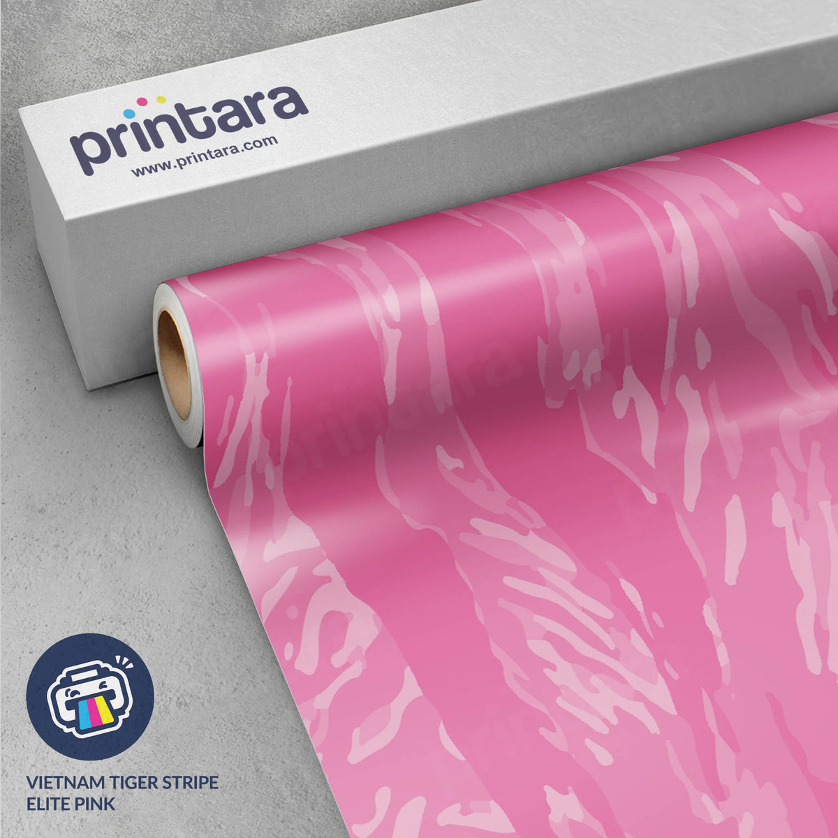 Vietnam Tiger Stripe Elite Pink Gun Skin Vinyl Wrap