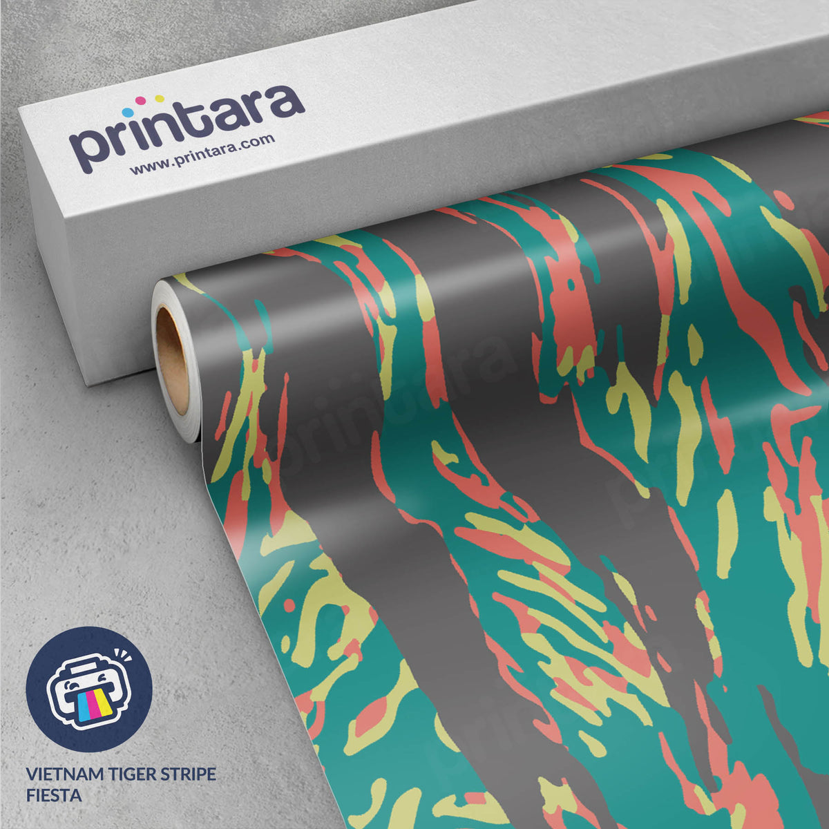 Vietnam Tiger Stripe Fiesta Gun Skin Vinyl Wrap