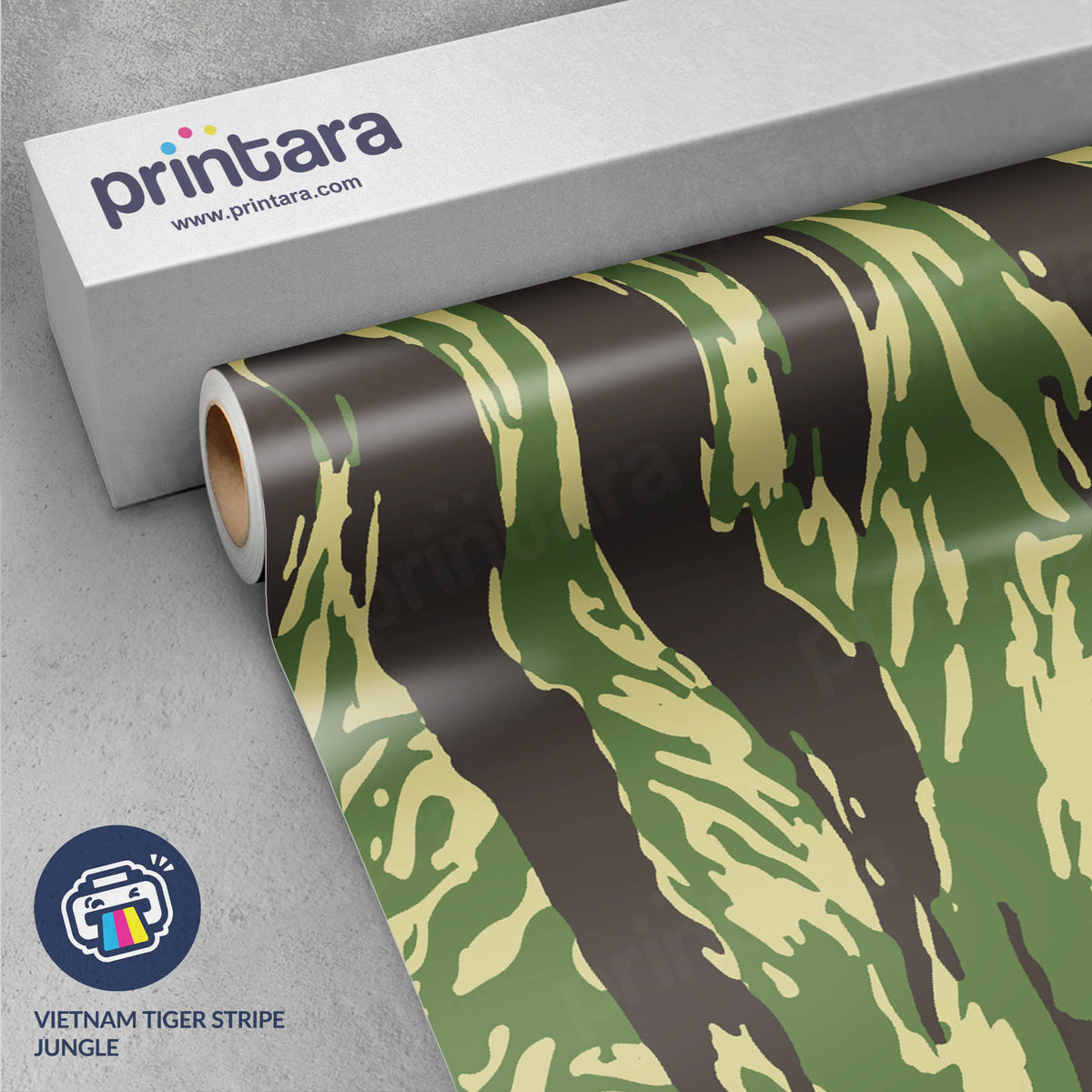 Vietnam Tiger Stripe Jungle Gun Skin Vinyl Wrap