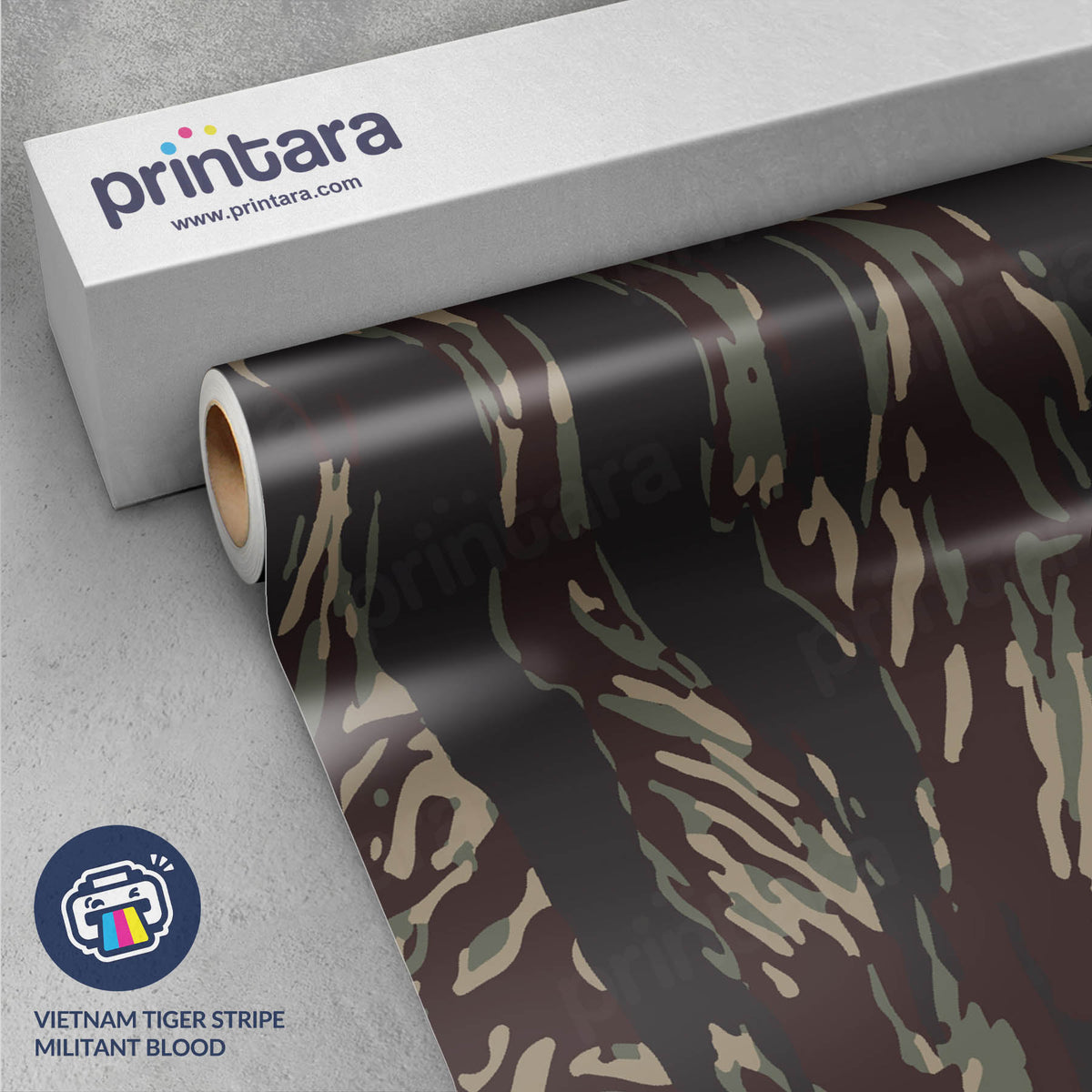 Vietnam Tiger Stripe Militant Blood Gun Skin Vinyl Wrap