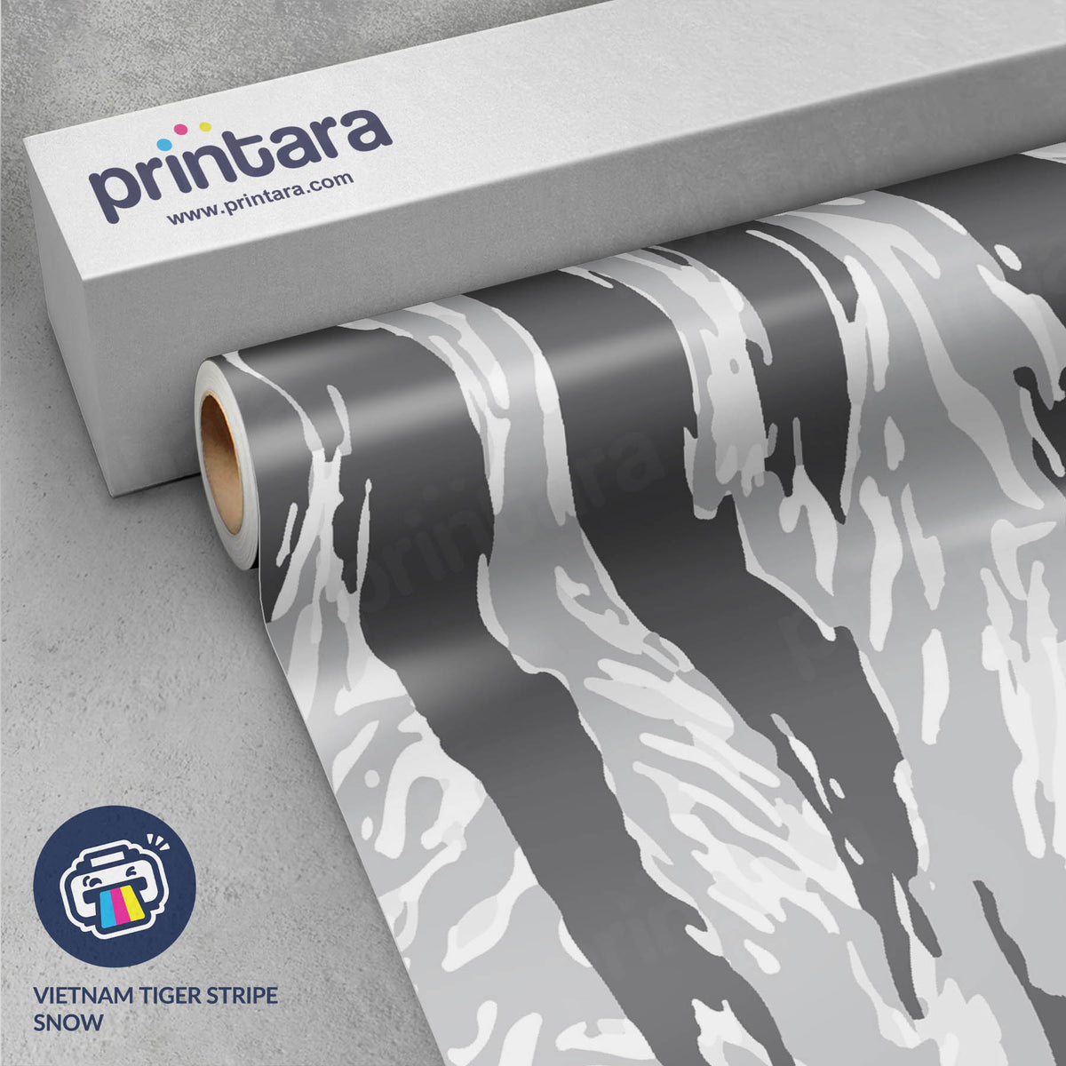 Vietnam Tiger Stripe Snow Gun Skin Vinyl Wrap