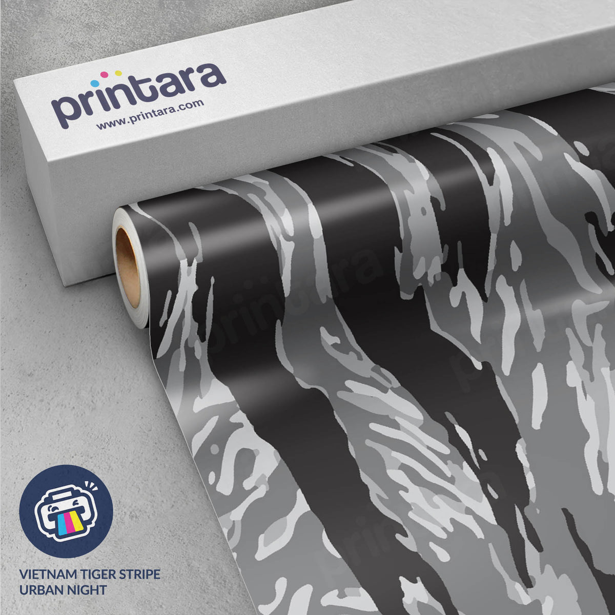 Vietnam Tiger Stripe Urban Night Gun Skin Vinyl Wrap