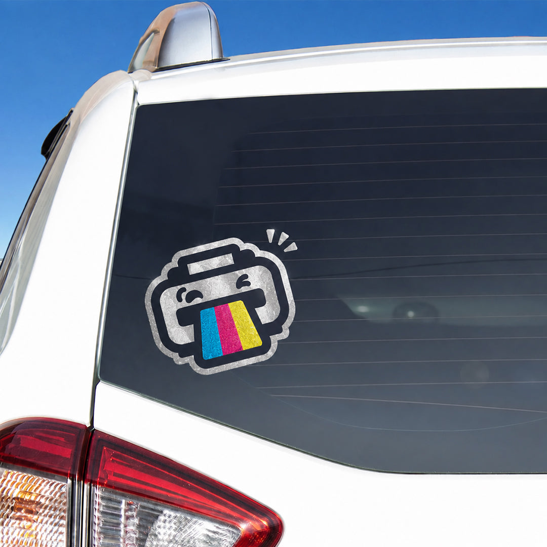 Metallic Vehicle Decals & Lettering