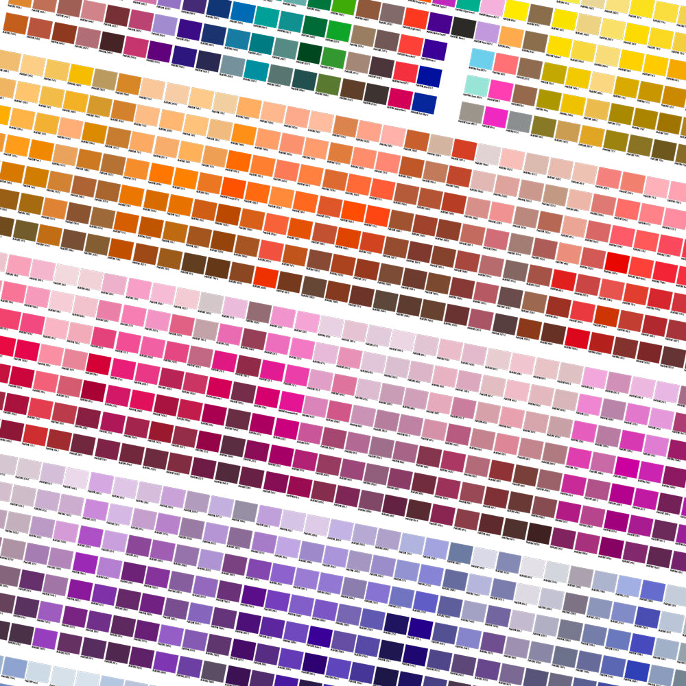 Printara Color Chart