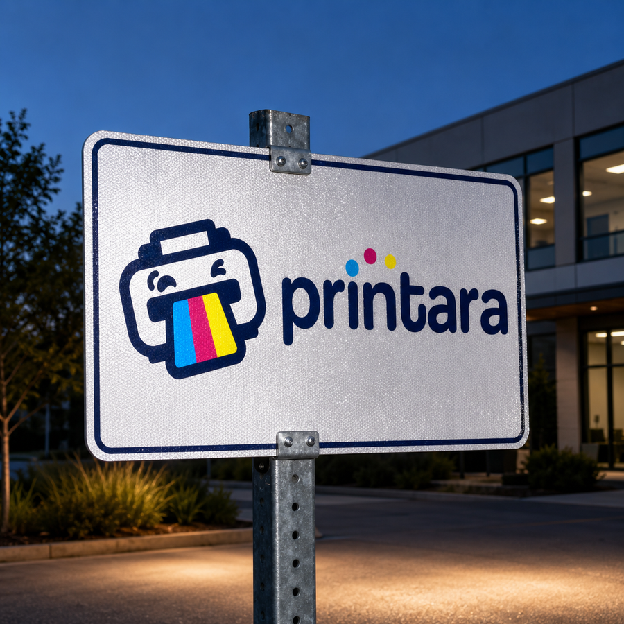 Custom Reflective Sign Vinyl