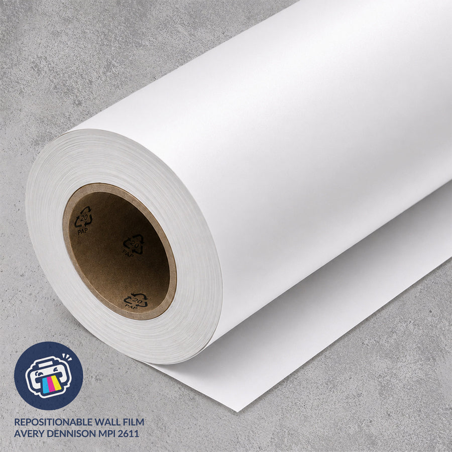Custom Repositionable Wall Film