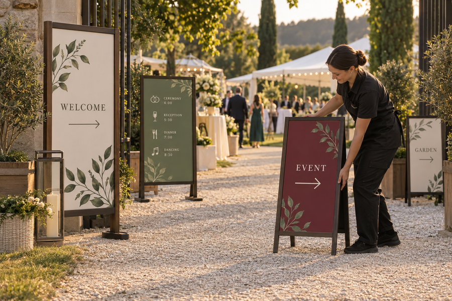 Temporary Event Signage