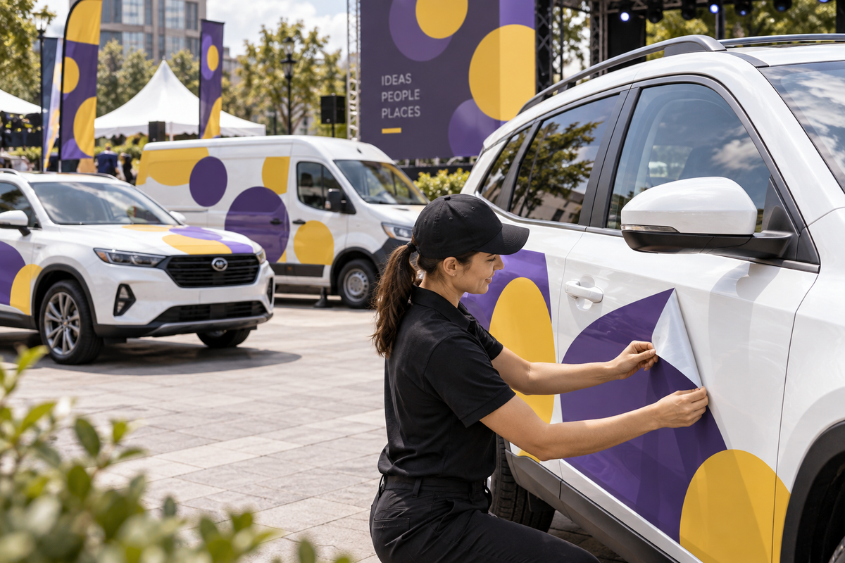 Temporary Vehicle Graphics
