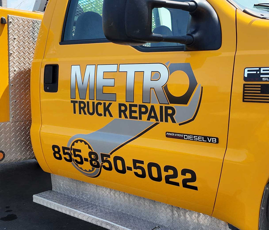 Vehicle Lettering & Decals