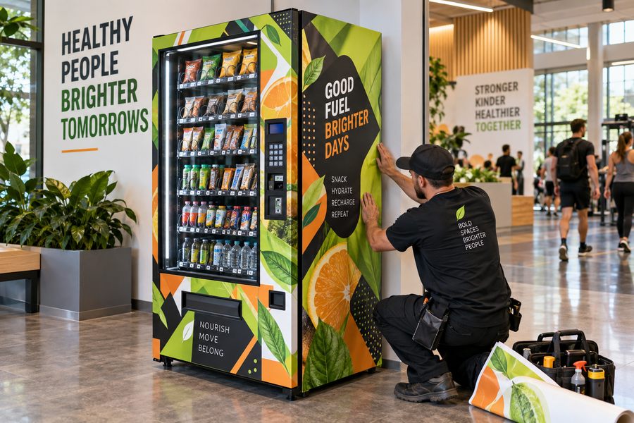 Vending Machine Wraps